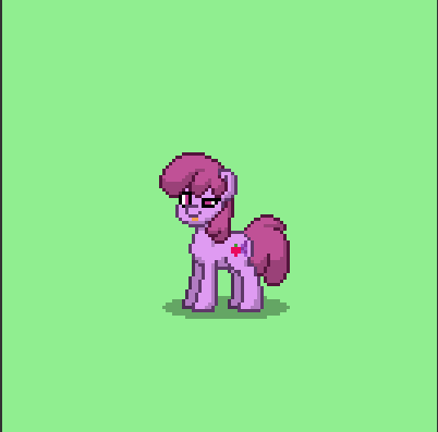 Size: 402x397 | Tagged: safe, derpibooru import, berry punch, berryshine, pony town, drunk, pixel art, solo, tongue out