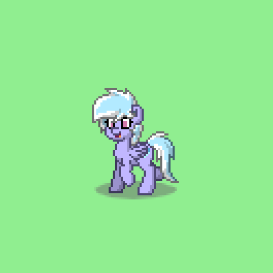 Size: 397x397 | Tagged: cloudchaser, derpibooru import, pixel art, pony town, safe, solo