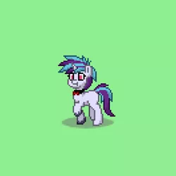 Size: 397x397 | Tagged: blank flank, derpibooru import, magical lesbian spawn, oc, oc:elegy, offspring, parent:aria blaze, parents:arisona, parent:sonata dusk, pixel art, ponified, pony town, safe, solo, unofficial characters only