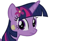 Size: 1280x720 | Tagged: safe, artist:westrail642fan, derpibooru import, twilight sparkle, alicorn, twilight time, flower, flower in hair, muck, paint.net, simple background, solo, transparent background, twilight sparkle (alicorn)