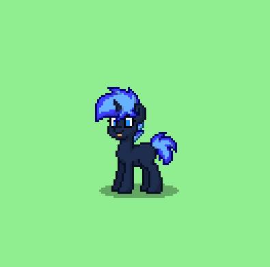 Size: 395x390 | Tagged: safe, derpibooru import, oc, oc:nyx, ponified, unofficial characters only, big cat, cat pony, hybrid, lion, original species, pony, sphinx, unicorn, pony town, pixel art, solo