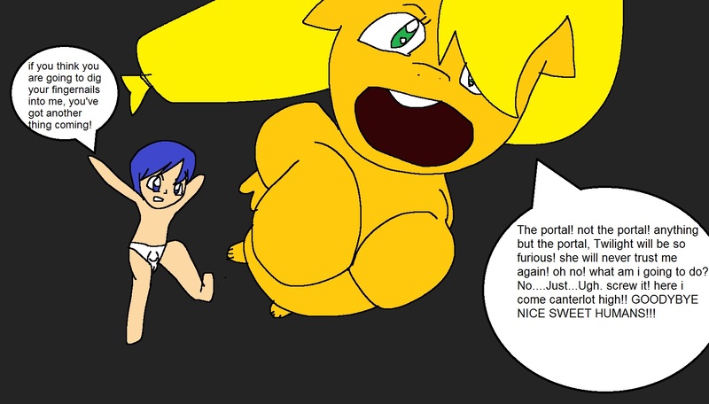 Size: 1630x929 | Tagged: 1000 hours in ms paint, applejack, artist:my little brony friend, breasts, clothes, comic:the marvelous futajack, derpibooru import, featureless breasts, female, human, male, ms paint, questionable, underwear