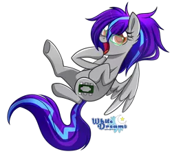 Size: 2519x2278 | Tagged: safe, artist:xwhitedreamsx, derpibooru import, oc, oc:megabyte, unofficial characters only, pegasus, pony, simple background, solo, transparent background