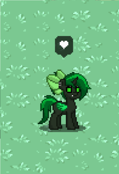 Size: 526x768 | Tagged: changeling, changeling oc, derpibooru import, green changeling, oc, oc:wibble, pony town, safe, unofficial characters only