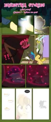 Size: 1919x4551 | Tagged: artist:estories, comic, comic:find yourself, derpibooru import, discord, hirudo, hooves, oc, oc:alice goldenfeather, oc:penumbra, safe