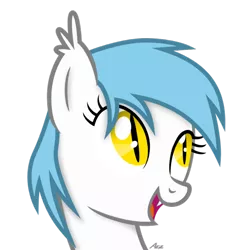 Size: 800x800 | Tagged: safe, artist:the-aziz, derpibooru import, oc, oc:incandescent joy, unofficial characters only, bat pony, pony, bust, portrait, simple background, solo, transparent background, vector