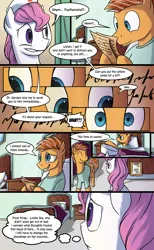 Size: 944x1535 | Tagged: alternate timeline, artist:vistamage, comic, comic:decadence, crystal war timeline, derpibooru import, hospital, nurse, oc, oc:featherwind, oc:redcross, rainbow dash, safe