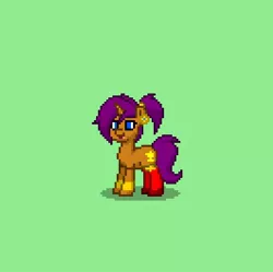 Size: 398x396 | Tagged: derpibooru import, genie, ponified, pony town, safe, shantae, shantae (character), solo