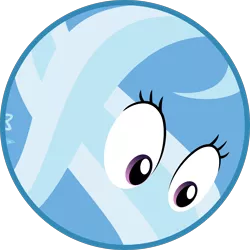 Size: 2512x2512 | Tagged: safe, derpibooru import, trixie, pony, ball, female, i have no mouth and i must scream, inanimate tf, mare, morph ball, simple background, solo, story in the source, transformation, transparent background, trixieball, vector