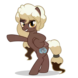 Size: 3000x3000 | Tagged: suggestive, artist:besttubahorse, derpibooru import, oc, oc:sweet mocha, unofficial characters only, pegasus, pony, bipedal, female, freckles, looking at you, mare, simple background, solo, solo female, transparent background, vector