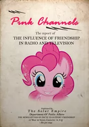 Size: 2000x2818 | Tagged: artist:btedge116, derpibooru import, pinkie pie, poster, safe, solo