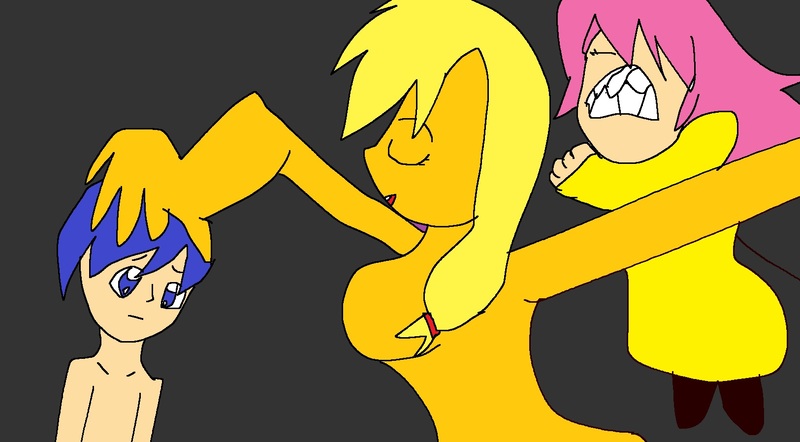 Size: 1625x898 | Tagged: 1000 hours in ms paint, applejack, artist:my little brony friend, comic:the marvelous futajack, derpibooru import, ms paint, questionable