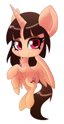 Size: 792x1532 | Tagged: safe, artist:blazemizu, derpibooru import, oc, oc:spring beauty, unofficial characters only, alicorn, pony, alicorn oc, female, simple background, solo, transparent background
