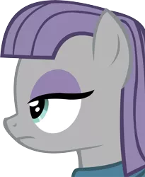 Size: 10177x12406 | Tagged: absurd resolution, artist:cyanlightning, derpibooru import, maud pie, safe, simple background, solo, .svg available, the gift of the maud pie, transparent background, unamused, vector