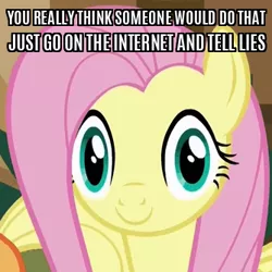 Size: 334x334 | Tagged: applejack, arthur, buster baxter, caption, derpibooru import, edit, edited screencap, faic, fluttershy, image macro, las pegasus stare, looking at you, meme, reaction image, safe, screencap, smiling, text, viva las pegasus