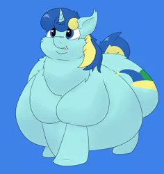 Size: 1280x1358 | Tagged: artist:watertimdragon, ass, belly, big belly, bingo wings, chubby cheeks, derpibooru import, double chin, fat, female, fluffy, huge butt, large butt, morbidly obese, obese, oc, oc:jester bells, solo, solo female, suggestive, unofficial characters only, wide hips