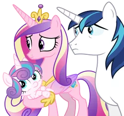 Size: 3308x3114 | Tagged: .ai available, artist:cloudyglow, derpibooru import, family, father and daughter, mother and daughter, princess cadance, princess flurry heart, safe, shining armor, simple background, transparent background, vector