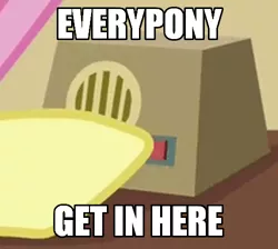 Size: 500x447 | Tagged: caption, cropped, derpibooru import, edit, edited screencap, everyone get in here, fluttershy, harvey birdman, image macro, intercom, meme, phil ken sebben, safe, screencap, viva las pegasus