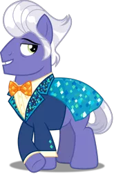 Size: 3307x5000 | Tagged: safe, artist:dashiesparkle, derpibooru import, gladmane, earth pony, pony, viva las pegasus, .svg available, absurd resolution, cape, clothes, crossed hooves, male, ponyscape, simple background, solo, stallion, transparent background, vector
