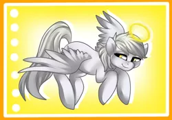 Size: 1000x700 | Tagged: angel, angel pony, artist:fur-what-loo, derpibooru import, divine spirit, oc, oc:divine spirit, safe, solo, unofficial characters only