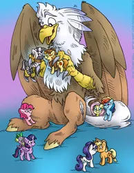 Size: 931x1200 | Tagged: safe, artist:gammaeradon, artist:kaemantis, deleted from derpibooru, derpibooru import, applejack, braeburn, fluttershy, pinkie pie, rainbow dash, rarity, spike, twilight sparkle, twilight sparkle (alicorn), zecora, oc, oc:silver quill, alicorn, classical hippogriff, dragon, earth pony, hippogriff, pegasus, pony, unicorn, zebra, adorkable, applejack's hat, baby, baby dragon, braebetes, braecora, cowboy hat, cute, dashabetes, diapinkes, dork, female, hat, jackabetes, lesbian, male, mane six, mare, now kiss, raribetes, rarijack, shipper on deck, shipping, shyabetes, sitting, spikabetes, spread wings, stallion, standing, twiabetes, unshorn fetlocks, wall of tags, wings, zecorable