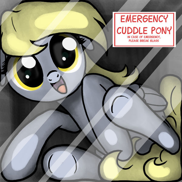 Size: 800x800 | Tagged: safe, artist:nimaru, derpibooru import, derpy hooves, pegasus, pony, against glass, bronybait, cuddly, cute, derpabetes, emergency glass, emergency pony, floppy ears, glass, looking at you, smiling, solo, underhoof, weapons-grade cute