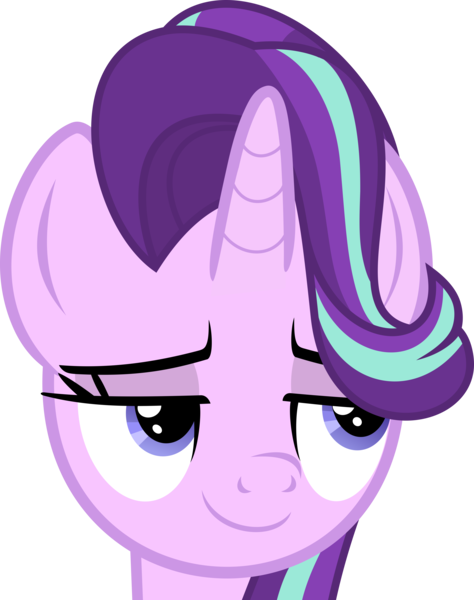 Size: 6620x8378 | Tagged: absurd resolution, artist:pink1ejack, derpibooru import, every little thing she does, inkscape, safe, simple background, smug, smuglight glimmer, solo, starlight glimmer, transparent background, vector