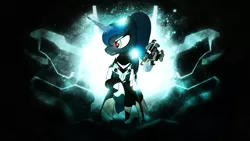 Size: 3840x2160 | Tagged: safe, artist:skrayp, artist:vinaramic, derpibooru import, princess luna, alicorn, pony, 4k, crossover, dead space, female, mare, solo, wallpaper