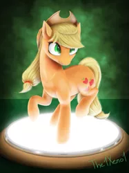 Size: 635x850 | Tagged: applejack, artist:the1xeno1, derpibooru import, safe, solo