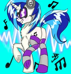 Size: 1869x1947 | Tagged: artist:takutanuvataio, clothes, derpibooru import, female, plot, socks, solo, solo female, striped socks, suggestive, vinyl scratch