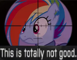 Size: 839x655 | Tagged: alternate timeline, apocalypse dash, crosshair, crystal war timeline, derpibooru import, expand dong, exploitable meme, meme, rainbow dash, reaction image, safe, scar, this is totally not good