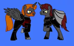 Size: 880x554 | Tagged: safe, artist:kiarafan2, derpibooru import, alicorn, pony, pony creator, 1000 hours in pony creator, anakin skywalker, crossover, dark side, obi wan kenobi, xk-class end-of-the-world scenario