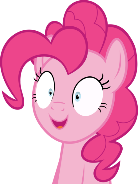 Size: 6614x8843 | Tagged: absurd resolution, artist:pink1ejack, derpibooru import, every little thing she does, faic, fiducia compellia, hypnosis, hypnotized, pinkie pie, safe, simple background, solo, transparent background, vector