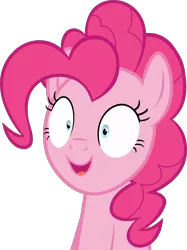 Size: 6614x8843 | Tagged: absurd resolution, artist:pink1ejack, derpibooru import, every little thing she does, faic, fiducia compellia, hypnosis, hypnotized, pinkie pie, safe, simple background, solo, transparent background, vector