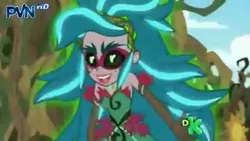 Size: 426x240 | Tagged: safe, derpibooru import, screencap, gaea everfree, gloriosa daisy, equestria girls, legend of everfree, discovery kids, magical geodes, solo