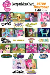 Size: 1600x2386 | Tagged: safe, derpibooru import, screencap, applejack, bon bon, fluttershy, lyra heartstrings, maud pie, pinkie pie, rainbow dash, rarity, sci-twi, sour sweet, spike, spike the regular dog, sugarcoat, sunset shimmer, sweetie drops, twilight sparkle, dog, pony, squirrel, 28 pranks later, a friend in deed, do princesses dream of magic sheep, equestria girls, feeling pinkie keen, friendship is magic, lesson zero, maud pie (episode), pinkie apple pie, princess twilight sparkle (episode), testing testing 1-2-3, the last roundup, aaahh!!! real monsters, angry beavers, avatar the last airbender, catdog, comparison chart, doug, duckface, female, fusion, hey arnold, jimmy neutron, lesbian, lyrabon, lyrabon (fusion), mare, meme, nickelodeon, nicktoons, pushmi-pullyu, ren and stimpy, rocket power, rocko's modern life, rugrats, shipping, spongebob squarepants, text, the fairly oddparents, the ren and stimpy show, the wild thornberrys, wall of tags