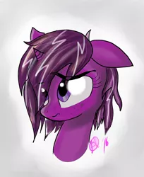 Size: 3011x3682 | Tagged: safe, artist:tuxedostallion, derpibooru import, oc, oc:vulsegardt, unofficial characters only, badge, bust, equestria horizons, icon, my little pony, portrait, sai, simple background, solo