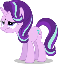 Size: 4425x4895 | Tagged: absurd resolution, artist:shutterflyeqd, derpibooru import, every little thing she does, impatient, safe, simple background, solo, starlight glimmer, transparent background, vector