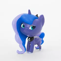 Size: 1000x1000 | Tagged: chibi, cute, derpibooru import, figurine, frown, princess luna, safe, solo, welovefine