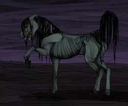 Size: 900x750 | Tagged: art, artist:sunny way, creepy, creepypasta, cute, derpibooru import, fangs, freebie, horse, horsified, oc, oc:algebra, open mouth, pain, rcf community, scary, semi-grimdark, skinny, solo, strage, sweet, teeth, unofficial characters only