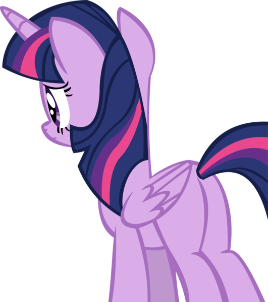 Size: 10621x12007 | Tagged: safe, artist:cyanlightning, derpibooru import, twilight sparkle, twilight sparkle (alicorn), alicorn, pony, every little thing she does, .svg available, absurd resolution, female, folded wings, mare, plot, simple background, solo, transparent background, vector