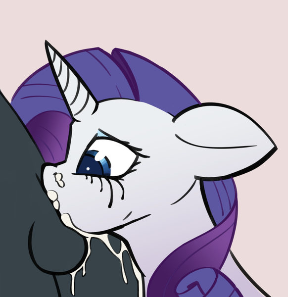 Size: 700x722 | Tagged: explicit, artist:pony-butt-express, derpibooru import, rarity, pony, balls, balls deep, blowjob, cum, cum in mouth, cum out nose, deepthroat, floppy ears, image, makeup, male, nudity, oral, oral creampie, penis, png, puffy cheeks, running makeup, sex, straight, throat bulge, throatpie