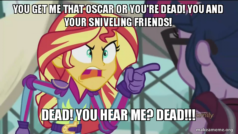 Size: 800x450 | Tagged: safe, derpibooru import, edit, edited screencap, screencap, sci-twi, sunset shimmer, twilight sparkle, equestria girls, futurama, image macro, meme, sunset yells at twilight