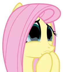 Size: 4632x5277 | Tagged: absurd resolution, artist:masem, big eyes, crying, cute, derpibooru import, edit, editor:pontology, empty eyes, fluttershy, no catchlights, safe, shyabetes, simple background, solo, transparent background, vector