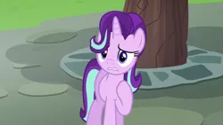 Size: 640x360 | Tagged: safe, derpibooru import, screencap, starlight glimmer, pony, every little thing she does, spoiler:s06, apologetic, apology, begging, cute, solo