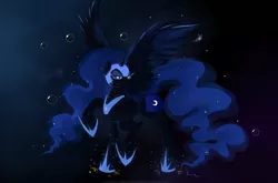 Size: 3509x2313 | Tagged: artist:schwarz-one, derpibooru import, nightmare moon, safe, solo