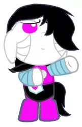 Size: 568x884 | Tagged: safe, artist:red4567, derpibooru import, ponified, pony, robot, baby, baby pony, beauty, majestic, mettaton, mettaton ex, pose, solo, undertale