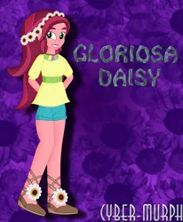 Size: 4284x5208 | Tagged: safe, artist:cyber-murph, derpibooru import, gloriosa daisy, equestria girls, legend of everfree, absurd resolution, clothes, cute, daisybetes, jewelry, magical geodes, necklace, signature, solo