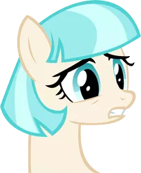 Size: 9778x11970 | Tagged: absurd resolution, artist:cyanlightning, coco pommel, derpibooru import, missing accessory, safe, simple background, solo, .svg available, transparent background, vector