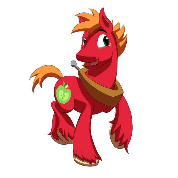 Safe Artist Marioandsonicftw Derpibooru Import Big Macintosh Earth Pony Pony